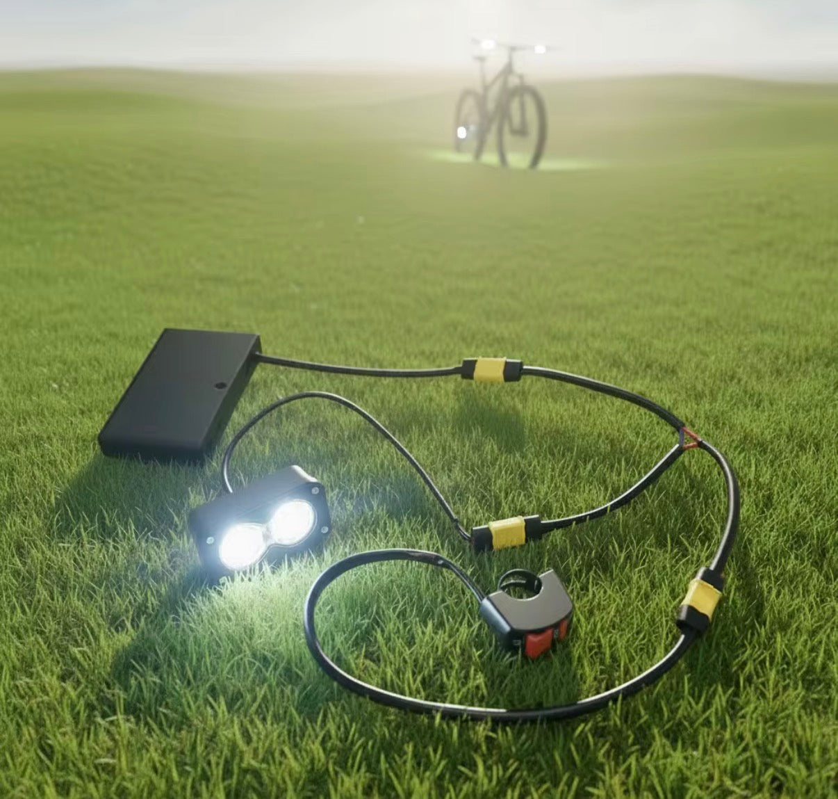 Battery powered Baja light